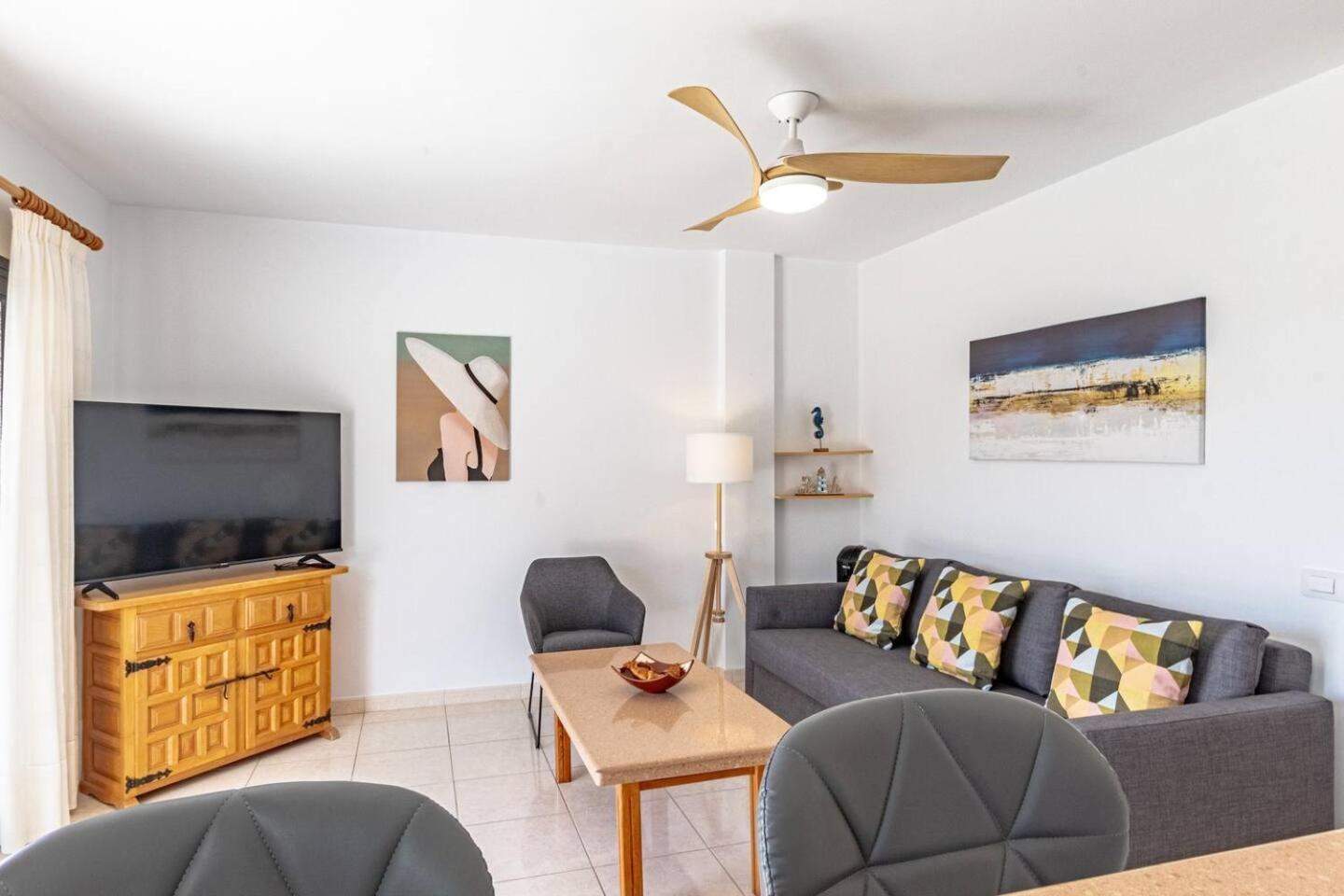 Sunny Oceanview Terrace By Dream Homes Tenerife Acantilado de los Gigantes Εξωτερικό φωτογραφία