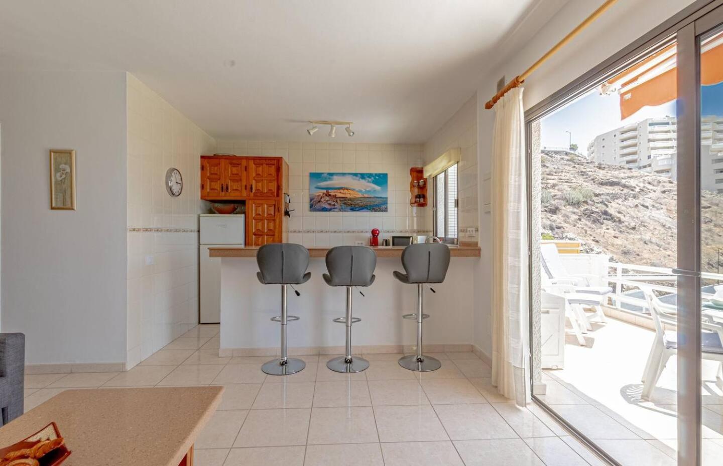 Sunny Oceanview Terrace By Dream Homes Tenerife Acantilado de los Gigantes Εξωτερικό φωτογραφία