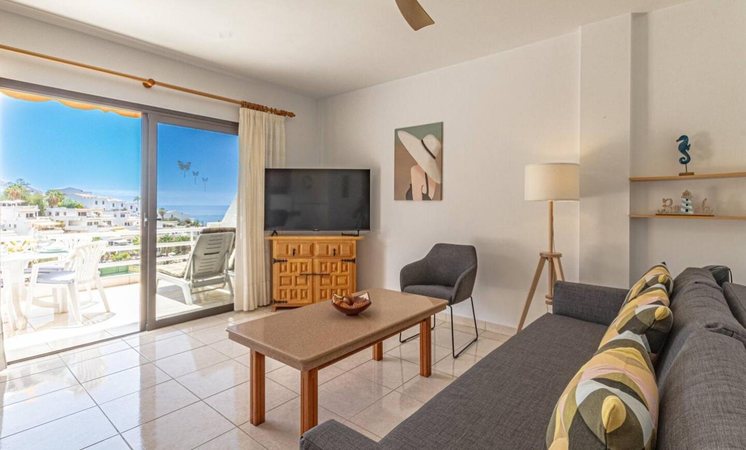 Sunny Oceanview Terrace By Dream Homes Tenerife Acantilado de los Gigantes Εξωτερικό φωτογραφία