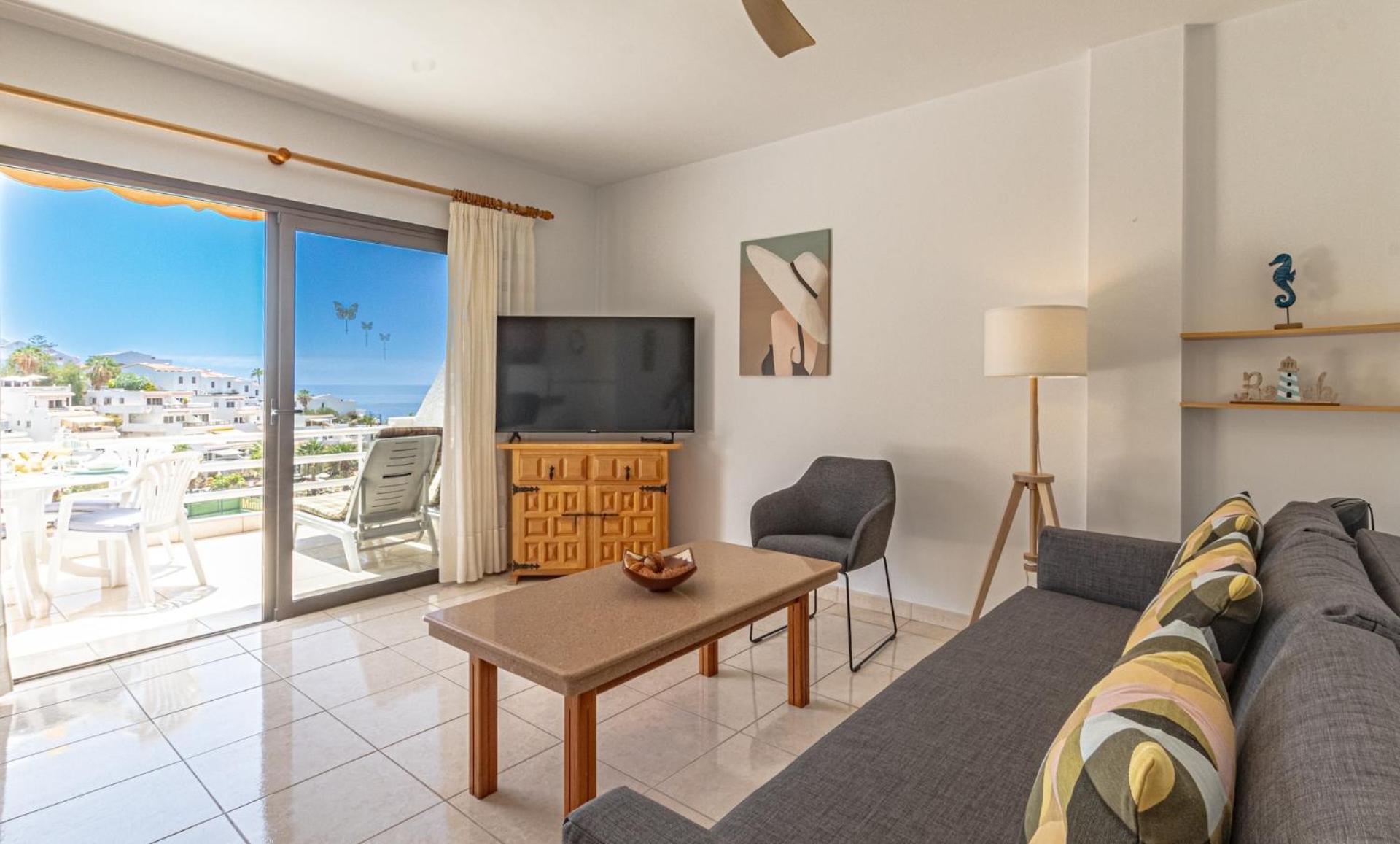 Sunny Oceanview Terrace By Dream Homes Tenerife Acantilado de los Gigantes Εξωτερικό φωτογραφία