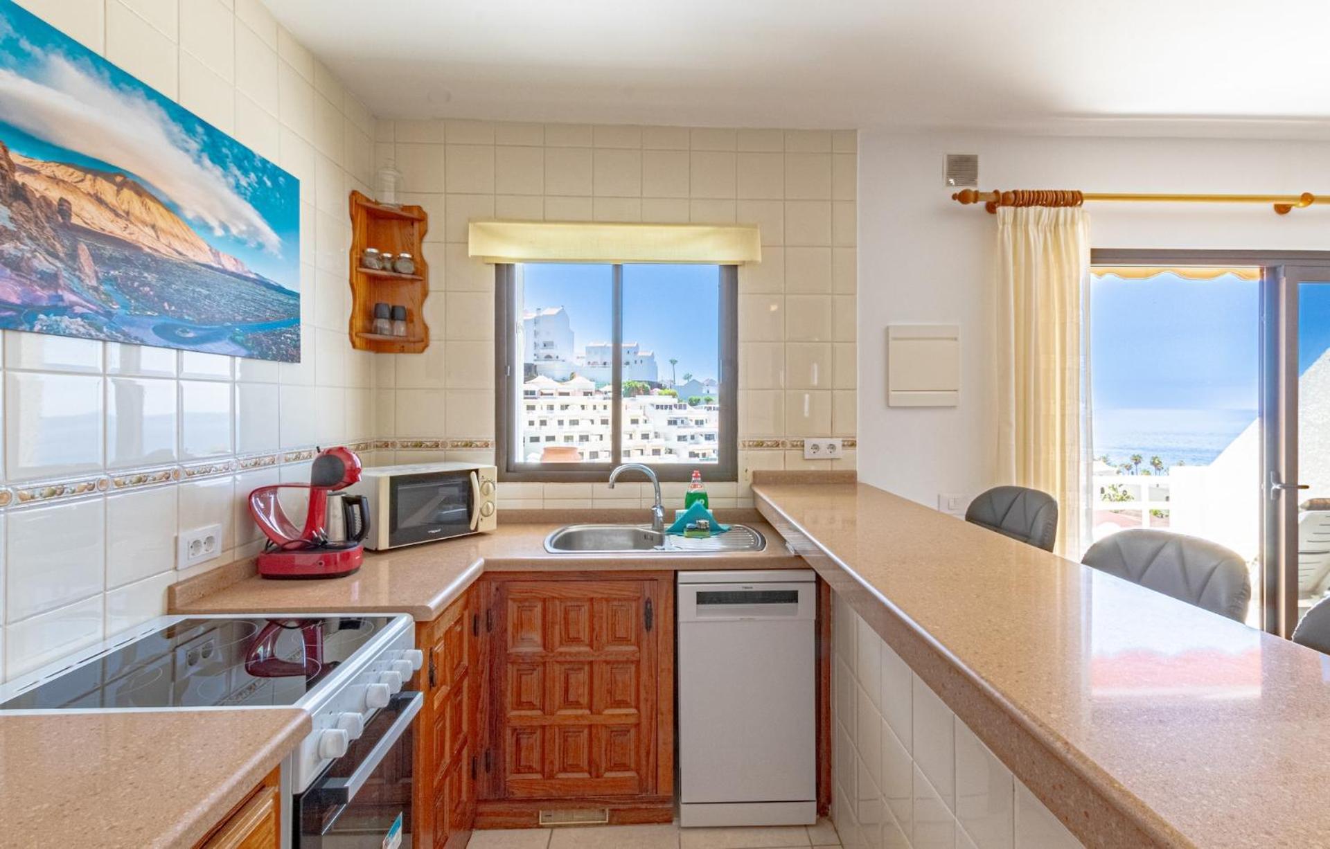 Sunny Oceanview Terrace By Dream Homes Tenerife Acantilado de los Gigantes Εξωτερικό φωτογραφία