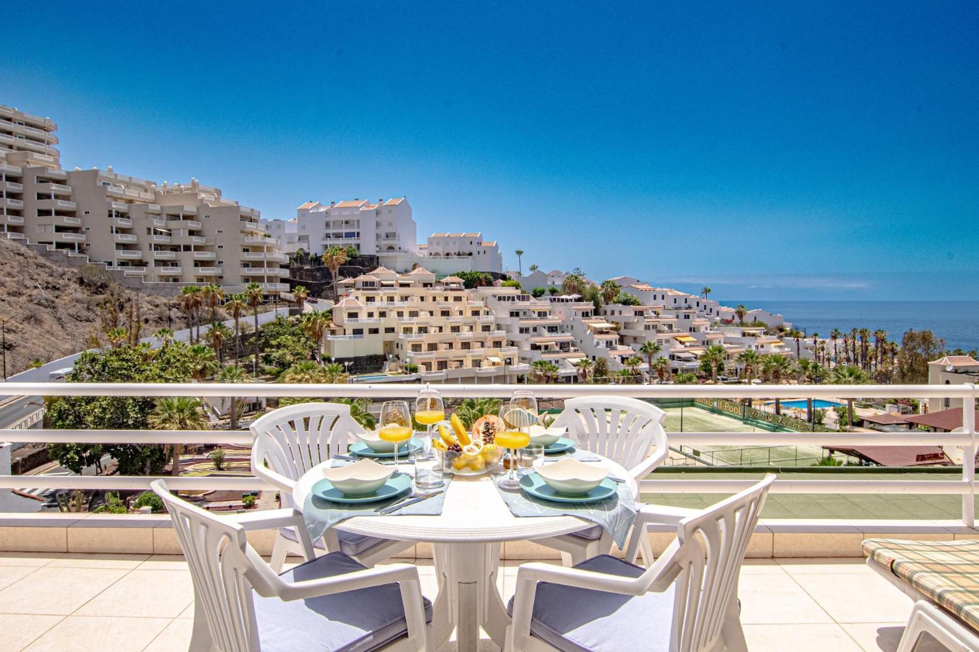 Sunny Oceanview Terrace By Dream Homes Tenerife Acantilado de los Gigantes Εξωτερικό φωτογραφία
